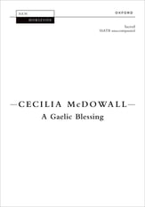 A Gaelic Blessing SSATB choral sheet music cover